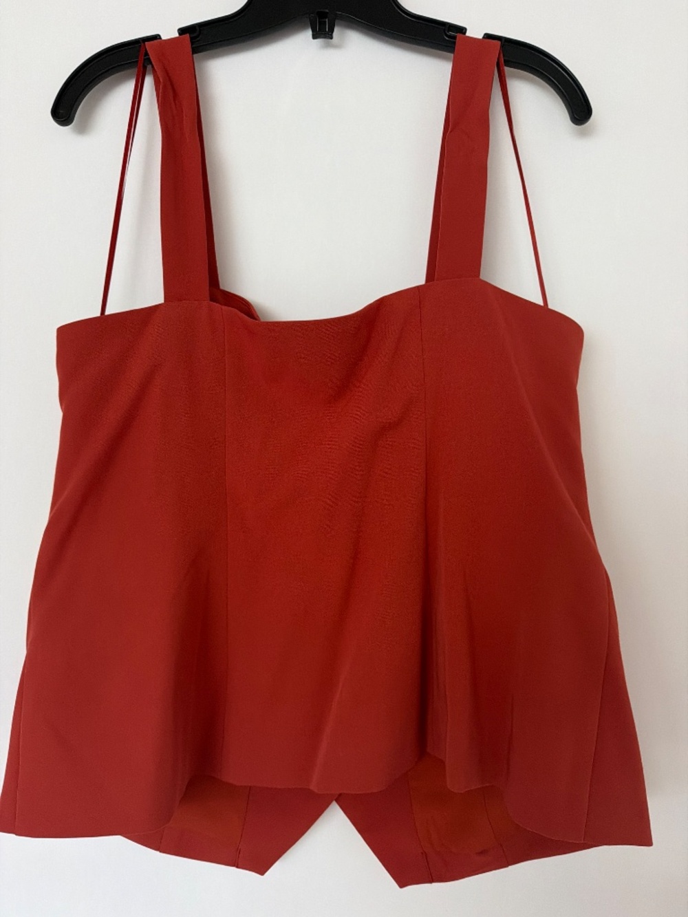 Nordstrom Red Button Front Tailored Vest NWT - Picture 3 of 4